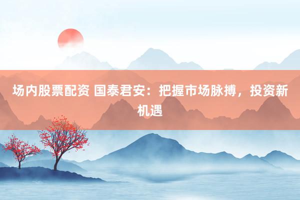场内股票配资 国泰君安：把握市场脉搏，投资新机遇