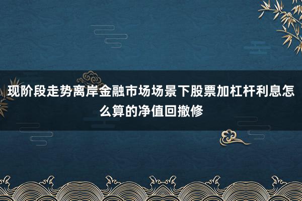 现阶段走势离岸金融市场场景下股票加杠杆利息怎么算的净值回撤修